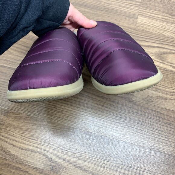 Vionic Tranquil Cozy Lined Supportive Slipper Purple Plum Walking Sole Size 9 - Picture 5 of 9